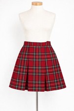 Dennis Uniforms- Pleated School Uniform Skirt, Montrose Plaid- New