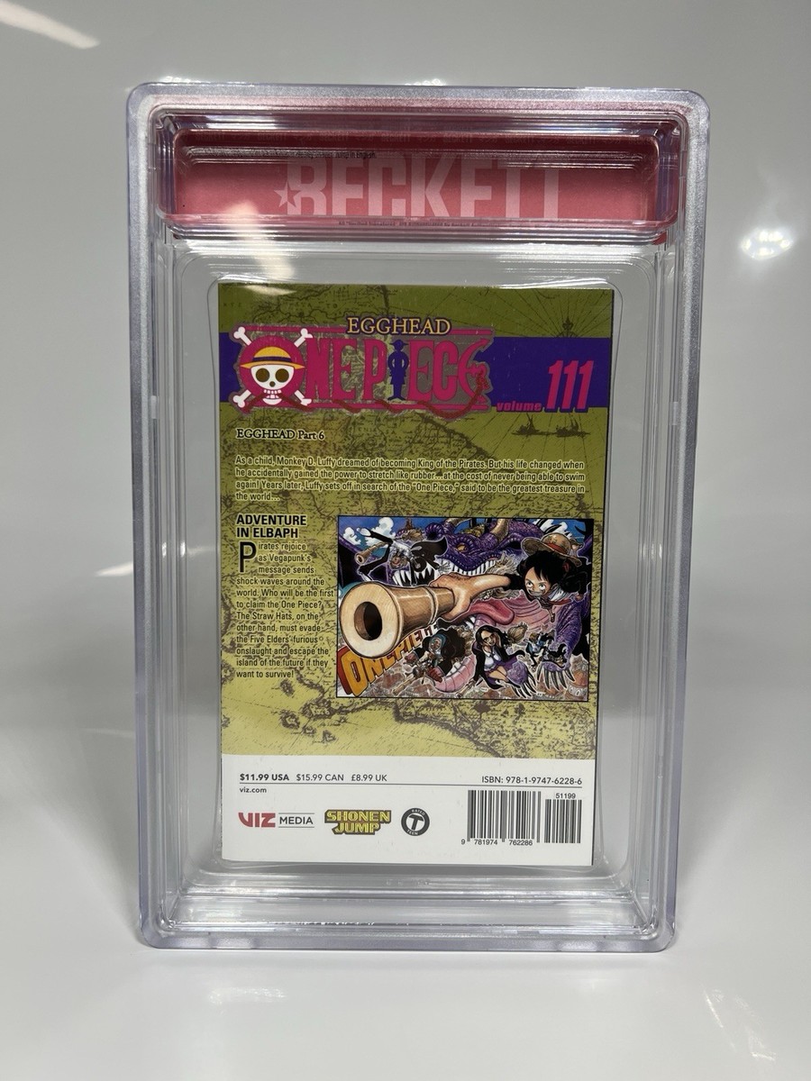 BGS 9.4 One Piece #111 Vol 1st Printing Edition Graded Manga