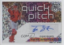 2021 Panini Mosaic Quick Pitch Auto Tyler Stephenson #QPA-TY Auto uk2