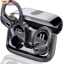Wireless Earbuds 75hrs Bluetooth 5.4 Headphone Sport 2026 Bluetooth Earbuds S...