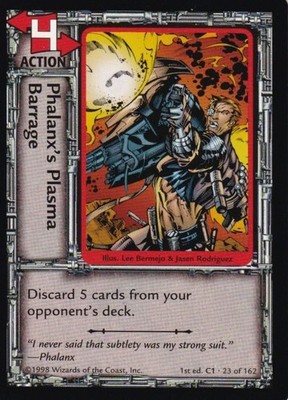 Phalanx's Plasma Barrage - Base Set - C-23