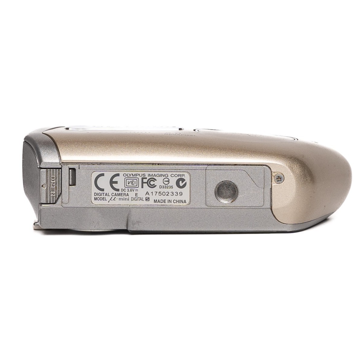 OLYMPUS μ-miniDIGITALS 5.0 MEGAPIXEL Olympus μ-mini Digital 5.0MP Gold Digital Camera Good | eBay