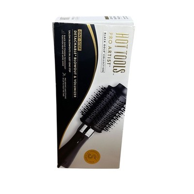 HOT TOOLS Pro Artist Black Gold Heated Styling Brush HT1091BG-Open Box-NO BRUSH