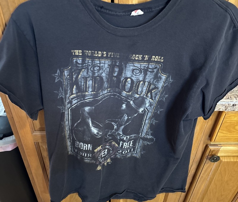 Kid Rock Born Free Concert T-shirt size Xl
