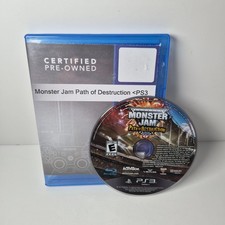 Monster Jam Path of Destruction - Sony PlayStation 3 PS3 -  Only