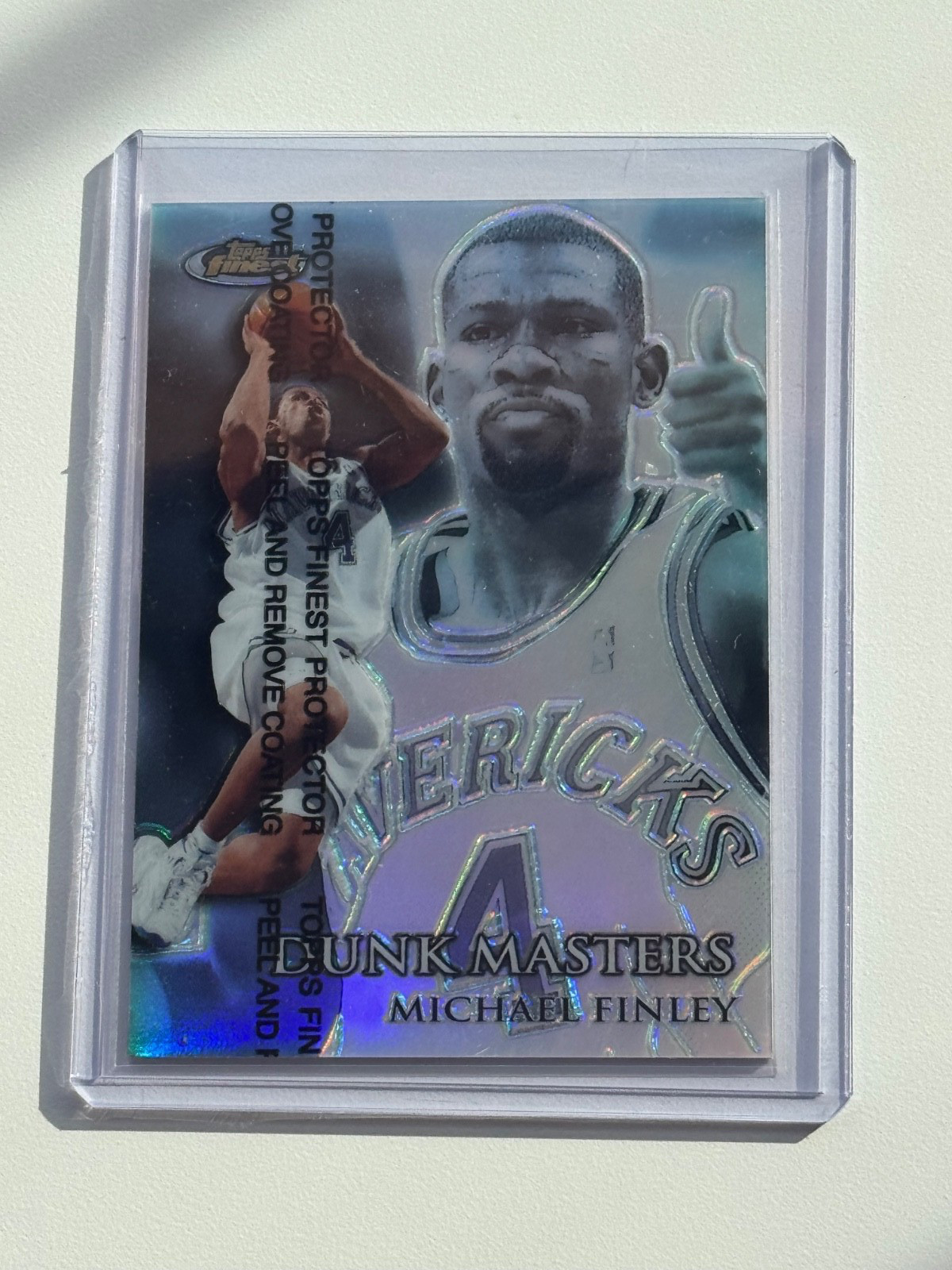 MICHAEL FINLEY  TOPPS FINEST 1999-00 DUNK MASTER REFRACTOR #DM5 141/150, Rare