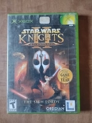 Star Wars: Knights of the Old Republic II - The Sith Lords (Xbox, 2004) Tested 