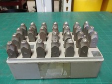 HAND TOOLS * LETTER STAMPS * C.H. HANSON * 3/16 * 22250
