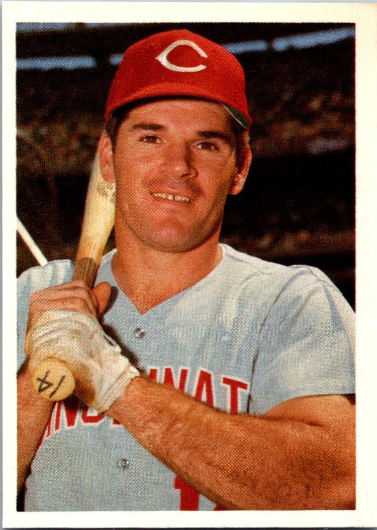 Pete Rose 1985 Renata Galasso Pete Rose #105 Cincinnati Reds