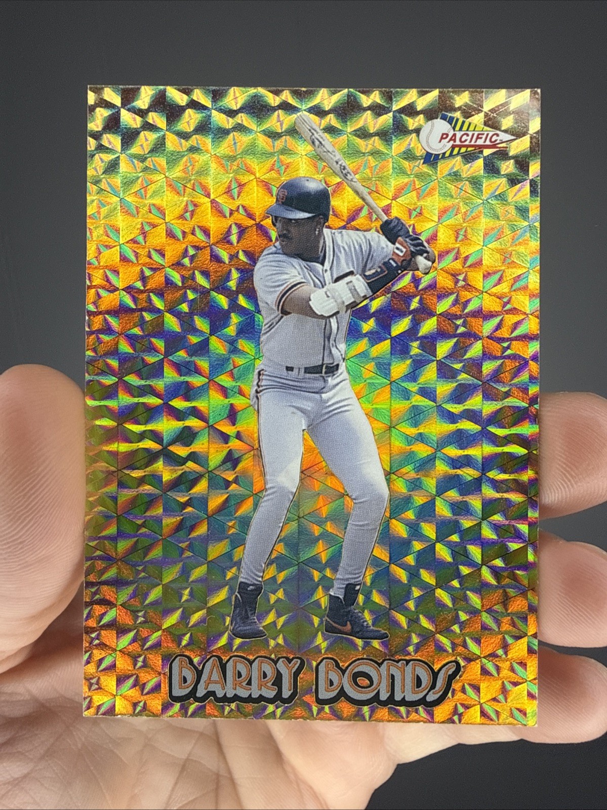 1994 Pacific Crown Collection - Gold Prisms Barry Bonds #11