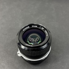 Nikon Nikkor 24mm f/2.8 Non Ai MF Wide Angle Lens Japan