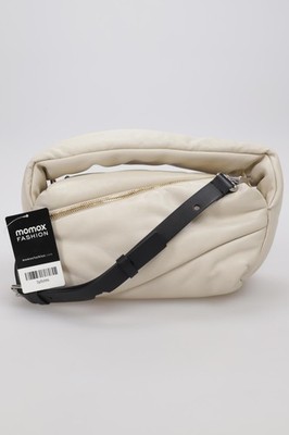 Off White Handtasche Damen Umhängetasche Bag Damentasche Leder Beige #7m0eme3