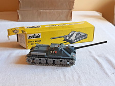 SOLIDO MILITAIRE CHAR RUSSE SU 100 COMPLET N° 208 1964 + BOITE WW2 PANZER URSS