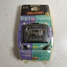 Sony Walkman WM-FX423 Black Mega Bass Portable AM/FM Stereo Cassette Player NEW