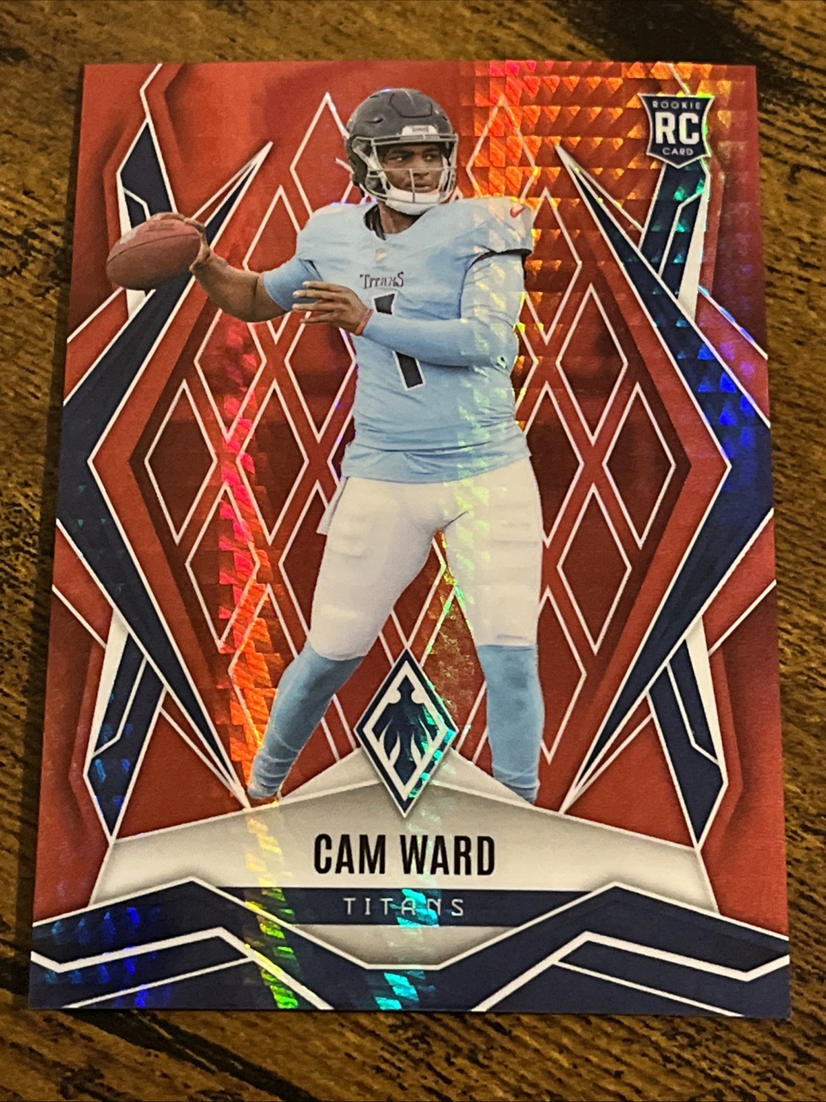 Cam Ward 2025 Phoenix Hyper Red /399 #194 Rookie RC