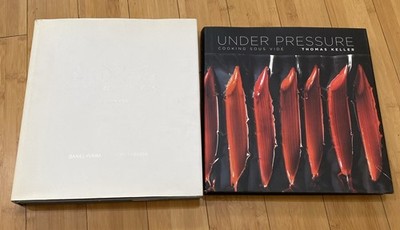 Eleven Madison Park Cookbook Daniel Humm + Under Pressure Keller (2 HC Books)