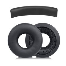 For Sony WH-CH520 Headphones Replacement Ear Pads Cover / Headband Cushion Black