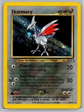 Skarmory 13/111 Rare Neo Genesis Pokemon Unlimited Holo Heavily Played on eBay