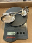 2 Towle Sterling Paul Revere Serving spoons 153  G SCRAP Value $321