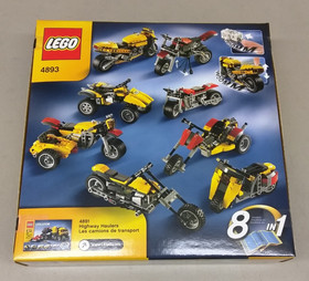 LEGO Creator 4893 Revvin' Riders NEW! Sound! Motorcycle Chopper ATV Quad Bike