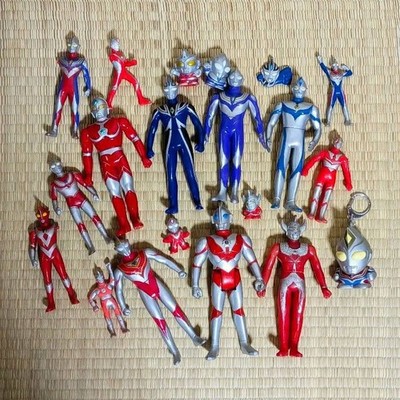 Ultraman Soft Vinyl Figure Set Japanese Bulk Sale