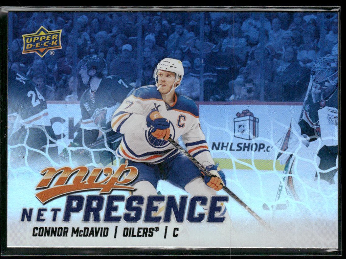 2025-26 Upper Deck MVP #NP-2 Connor McDavid Edmonton Oilers Net