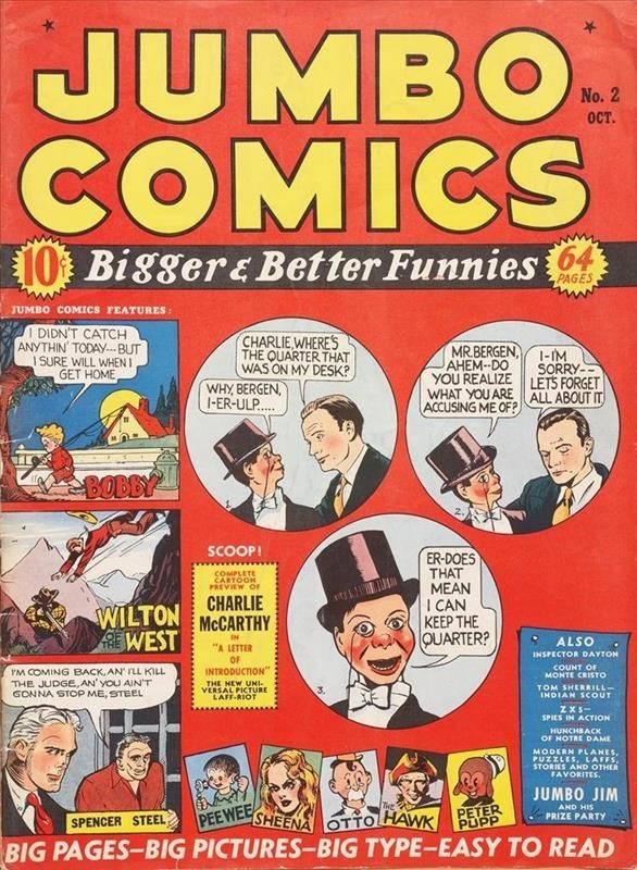 Jumbo Comics #2 Photocopy Comic Book