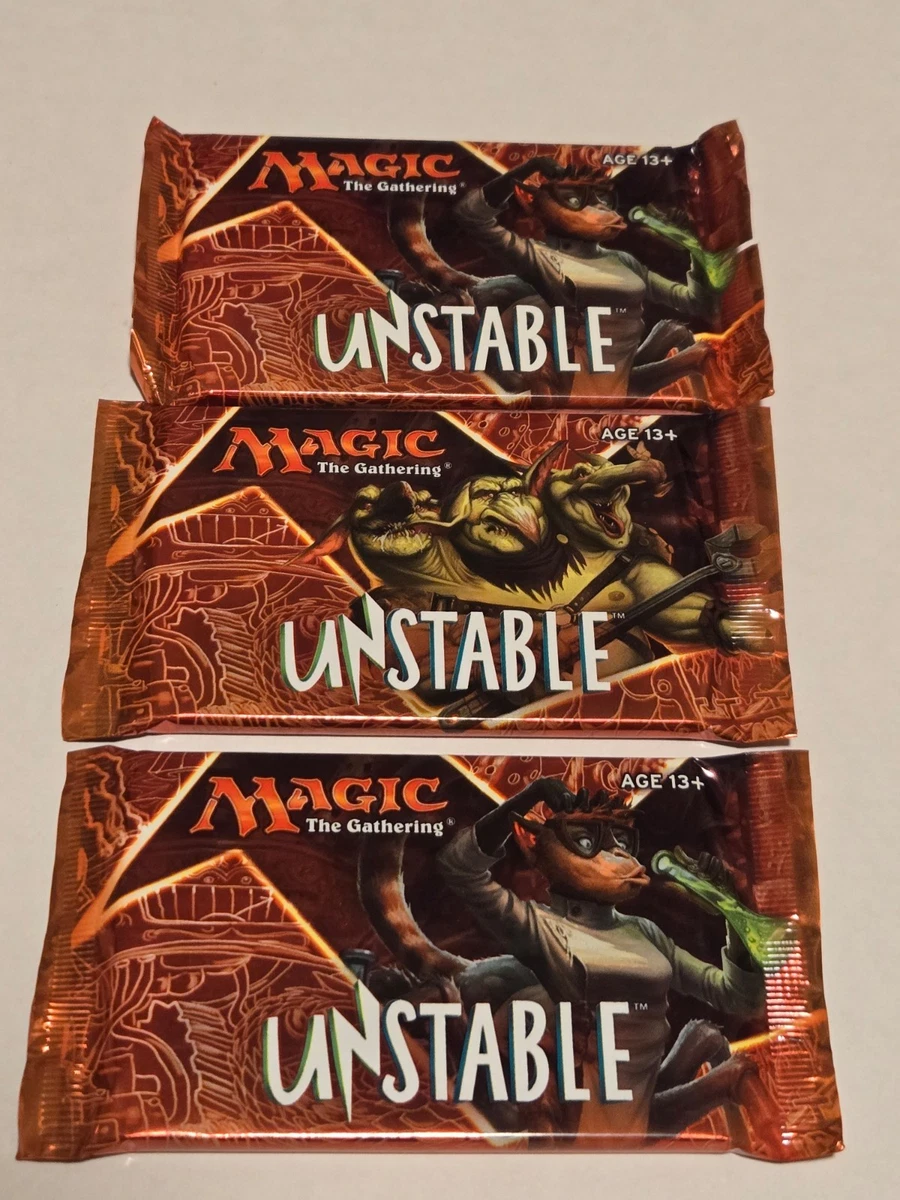 Magic: The Gathering Unstable Sealed Collectible Card Game Packs