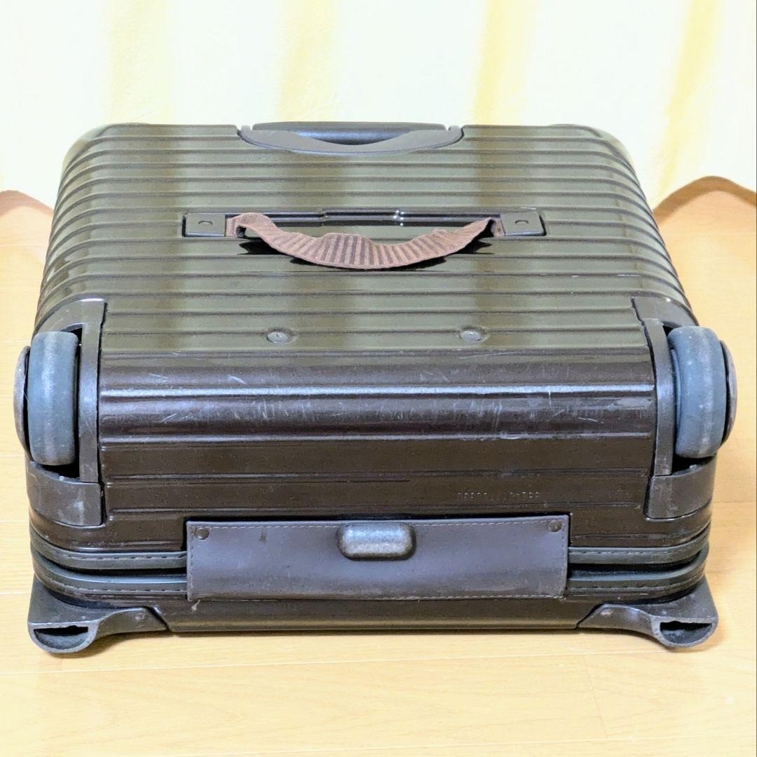 Rimowa Salsa Deluxe Business Trolley 25L Brown 2-wheels Carry Case