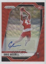 2024 Panini Prizm Rookies Red Wave Prizm 129/149 Chris Braswell #320 1o05
