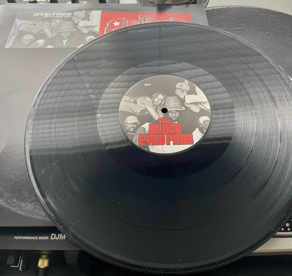 Black Eyed Peas – Let's Get It Started 2004 Press 12" PROMO In OG Cover VG+/VG+ Foto 3 de 3