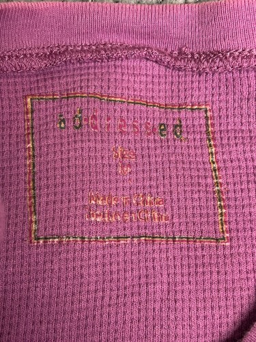 Little Girls Pajama Long Sleeve Shirt Pink With Hearts All Over Size Medium - Picture 8 of 11