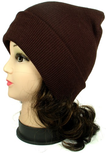Nuevo Hombres Mujeres Gorro Liso Frijoles Tejido Gorra de Esquí Sombrero Cálido Muchos Colores Lisos Invierno - Imagen 11 de 79