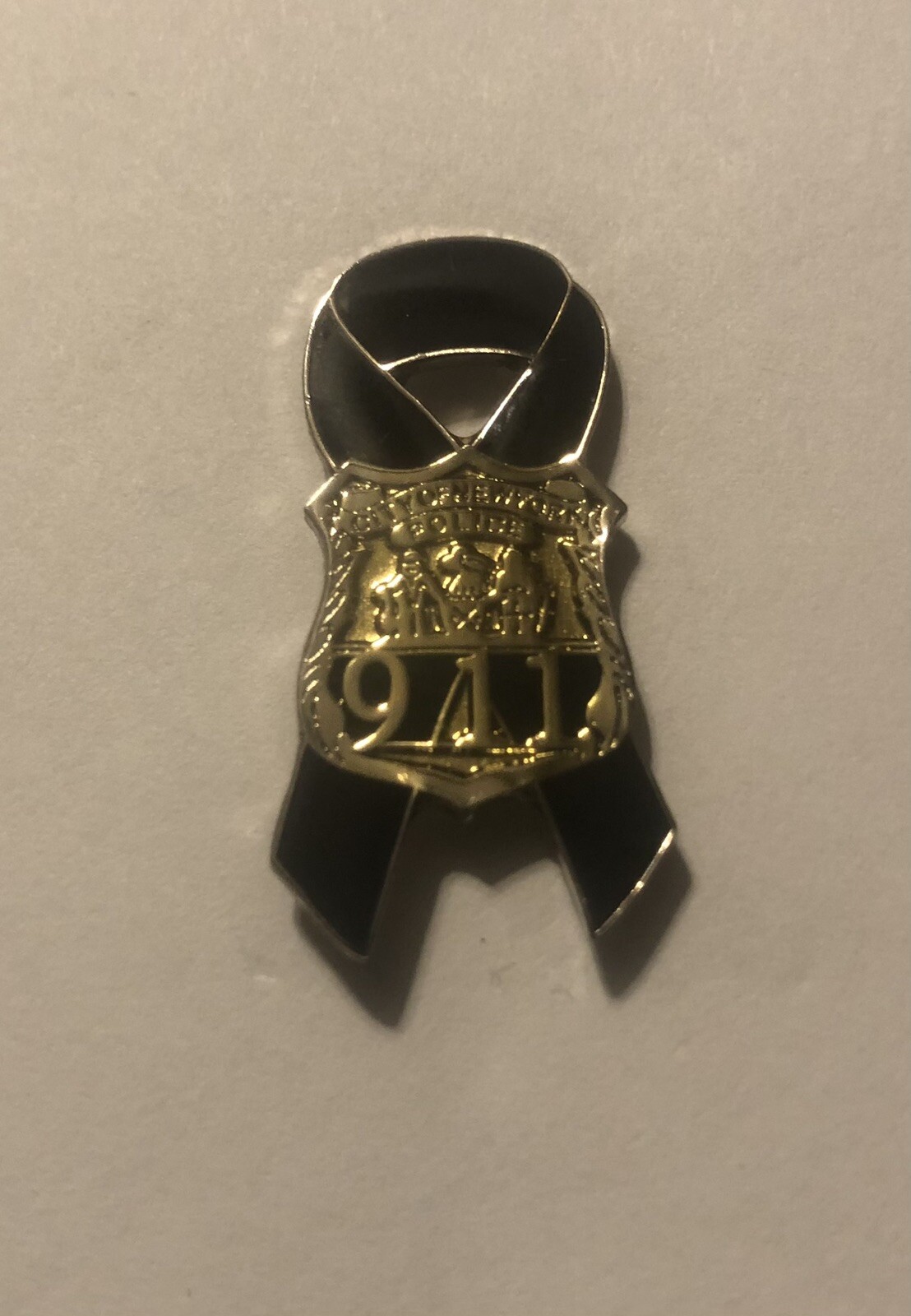 City Of New York Police 9/11 Memorial Ribbon Pin | eBay
