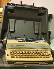 Typewriter with Hard Case Smith-Corona Coronet Super 12 Portable Electric  thumbnail