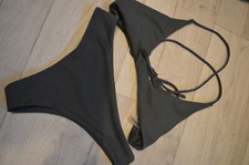 Toller neuer Bikini Gr. 38 von Zaful antrazit
