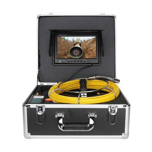 40M 9" DVR 512HZ Sewer Pipe Inspection Video Pipe Locator IP68 HD 1000TVL Camera - Picture 2 of 17