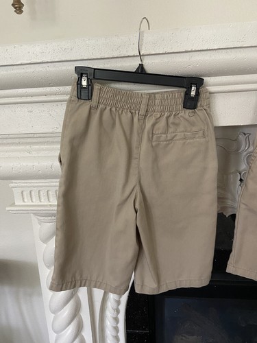 Boys uniform shorts lot of 3 French toast khaki size 8 - Picture 2 of 2
