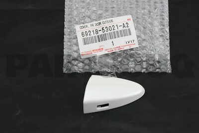 6921853021A2 Genuine Toyota COVER, FRONT DOOR OUTSIDE HANDLE, LH