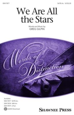 We Are All the Stars SATB divisi Sheet Music