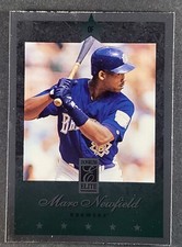 Marc Newfield 1997 Donruss Elite #92 Milwaukee Brewers