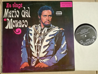 MARIO DEL MONACO - ES SINGT - LP - ETERNA  (K1958)