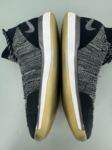Nike KD11 XI Flyknit GS Oreo Black White Youth Sz 6.5 Y/ Women's Sz 8 - Picture 4 of 15