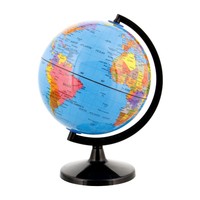 World Globe Decor Map Earth Ocean Desktop Geographical Blue 6 W/ Black Base World Globe Decor Map Earth Ocean Desktop Geographical Blue 6 W/ Black Base
