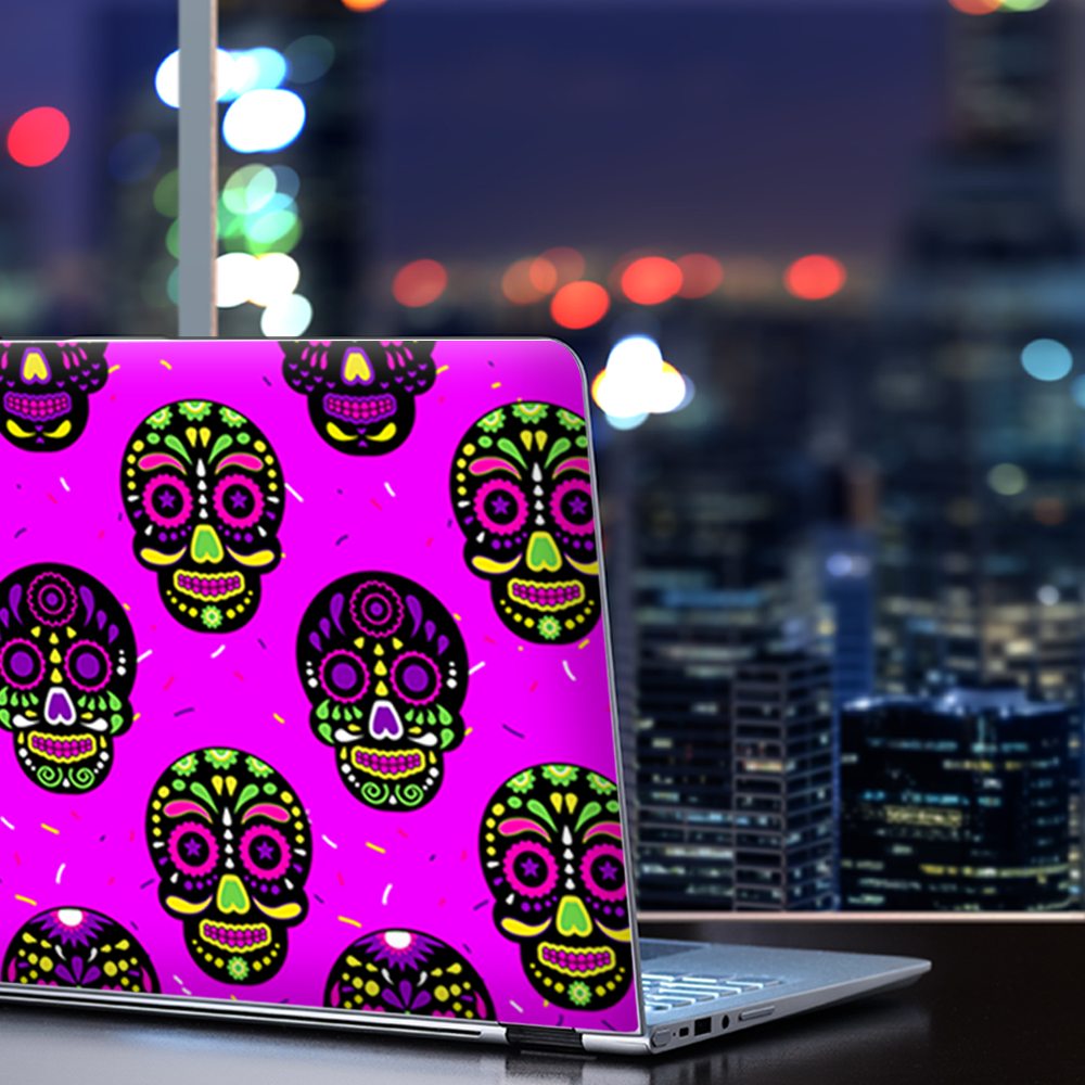 Cinco de Mayo Top Hat Sugar Skull Vinyl Sticker Cinco de Mayo Top Hat Sugar Skull Vinyl Sticker