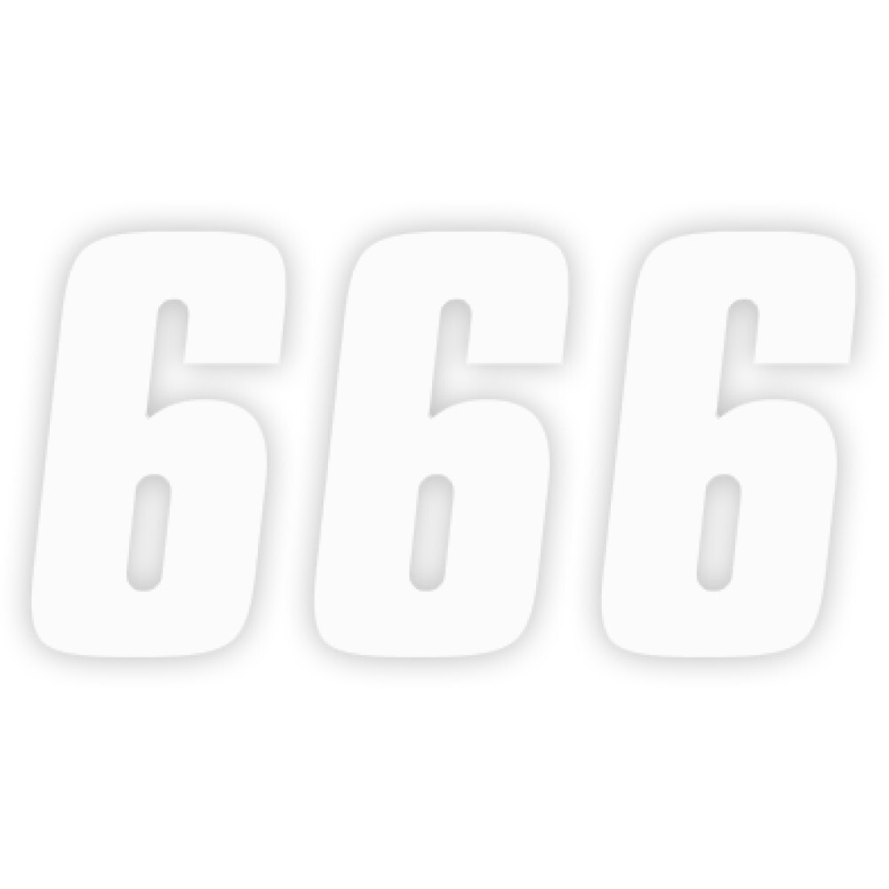 Factory Effex FX Factory Number 6 - White - 6