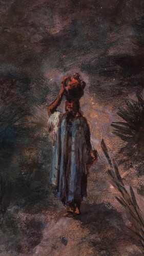 Paul B. Pascal French 1832 - 1903 Watercolor Gouache Painting Signed Dated 1895 - Picture 4 of 14