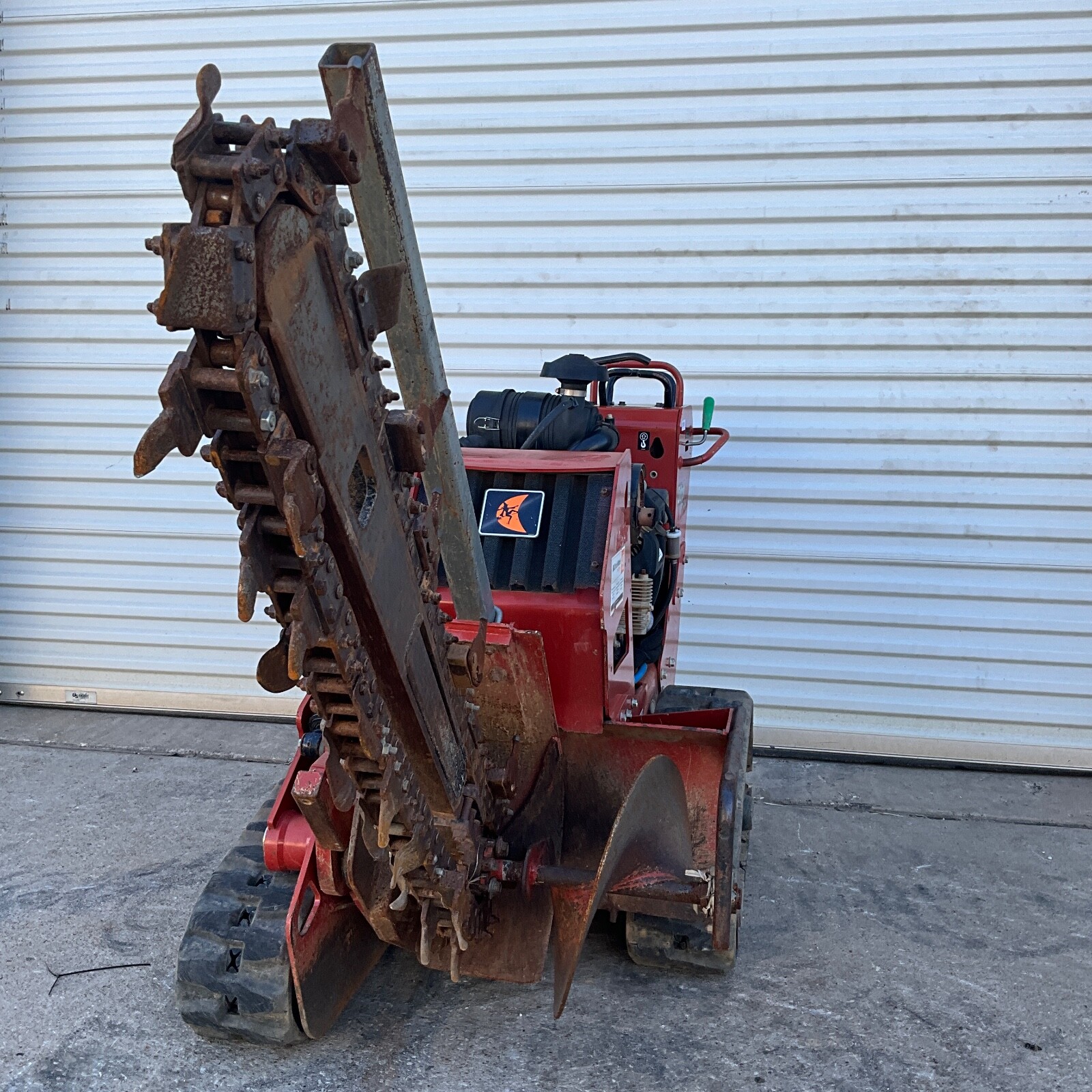 2017 DITCH WITCH C24X WalkBehind Trencher Tracks Honda GX690 Gas