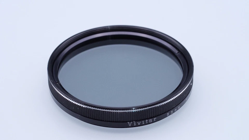 Used Vivitar Polarizing PL Polar 55mm Lens Filter Made in Japan O40936 - Image 2 of 3