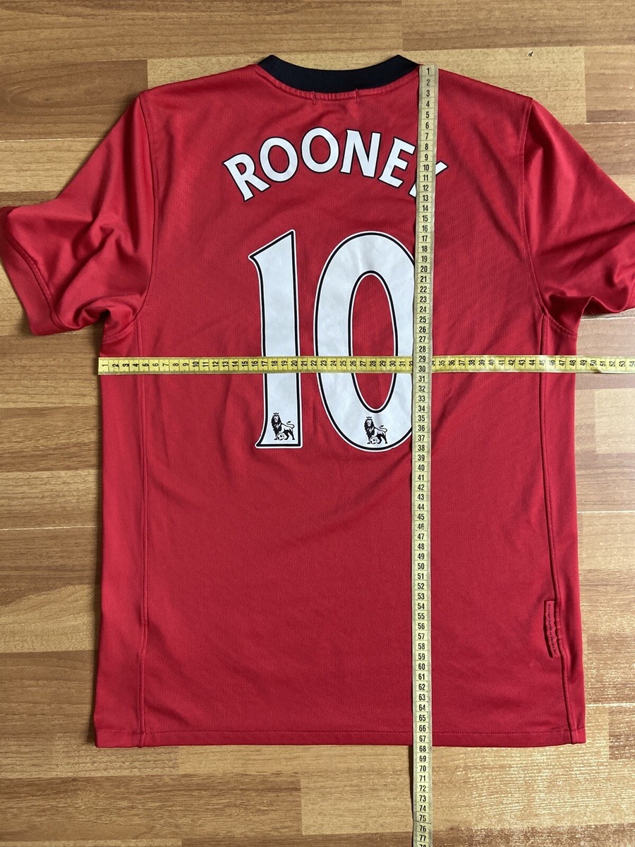 MANCHESTER UNITED 2009 2010 HOME FOOTBALL SHIRT SOCCER JERSEY NIKE